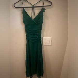 Dark Green cocktail dress